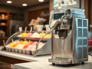 Maszyna do lodów o wysokiej wydajności – zastosowanie w gastronomii